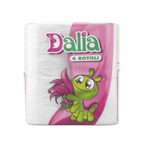 24 Confezioni Carta igienica Dalia 2 veli pura cellulosa 4R L/Convenienza