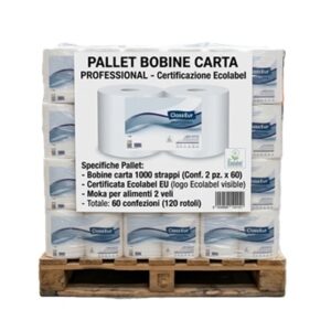 Bobine Carta ClassEur 2 veli (120 Rotoli)