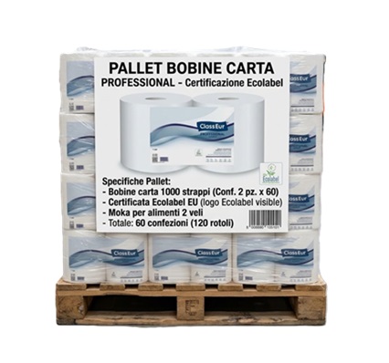 Bobine Carta ClassEur 2 veli (120 Rotoli)